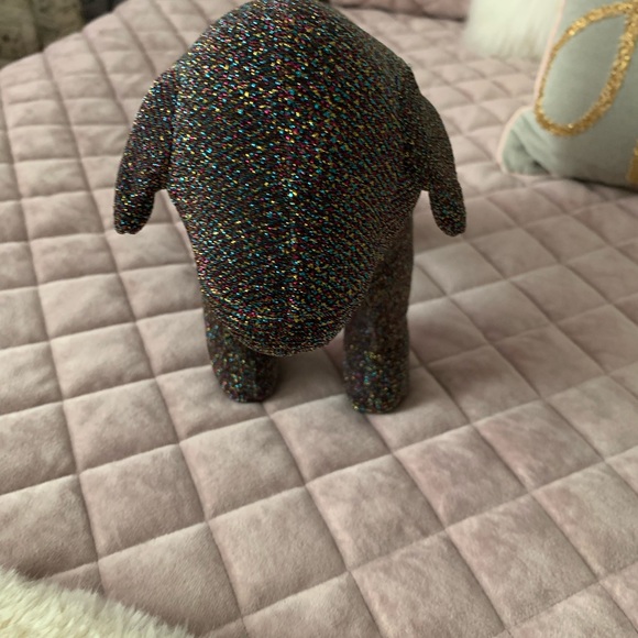 NWT VS PINK Large Multi Colored Lurex Dog - Picture 5 of 5